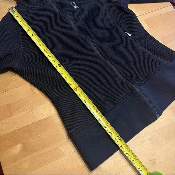 Spyder Core Ski Sweater Knit Full Zip Jacket Women's Size Large - Picture 9 of 9